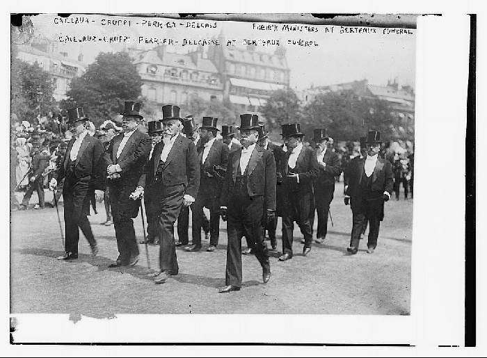 French Ministers @ Berteaux Funeral