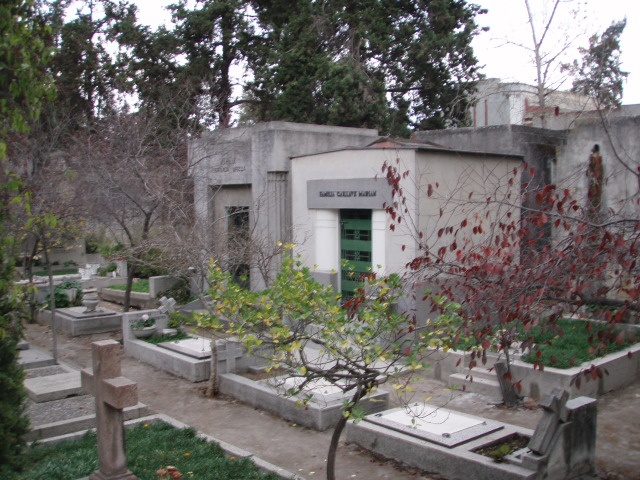 Tumba Caillaux Marian en Santiago CHILE