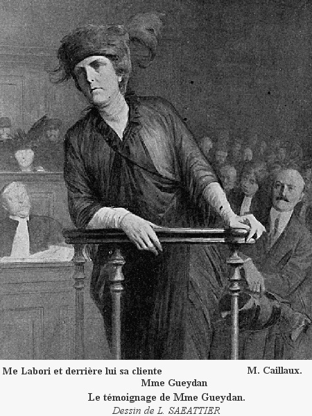 Berthe Gueydan at the Caillaux Affair Trail